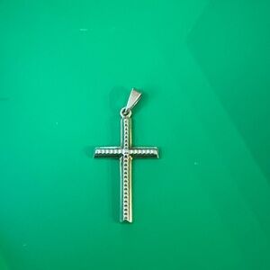14k Yellow Gold Cross Pendant